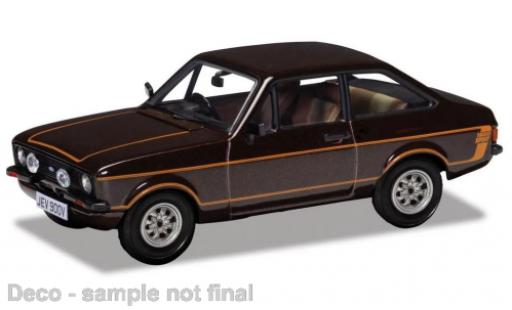 Miniature Ford Escort 1/43 Vanguards MK II 1600 Sport metallise brun RHD Ford Escort 1/43 Vanguards MK II 1600 Sport metallise brun RHD miniature