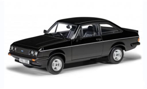 Miniature Ford Escort 1/43 Vanguards MK II RS 2000 noire RHD Ford Escort 1/43 Vanguards MK II RS 2000 noire RHD miniature