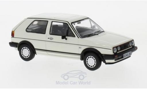 Miniature Volkswagen Golf V 1/43 Vanguards Mk2 GTI blanche RHD Volkswagen Golf V 1/43 Vanguards Mk2 GTI blanche RHD miniature