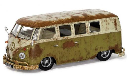 Miniature Volkswagen T1 1/43 Vanguards 1500 (Type 2) verte/grise RHD Rat-Look Splitty Volkswagen T1 1/43 Vanguards 1500 (Type 2) verte/grise RHD Rat-Look Splitty miniature