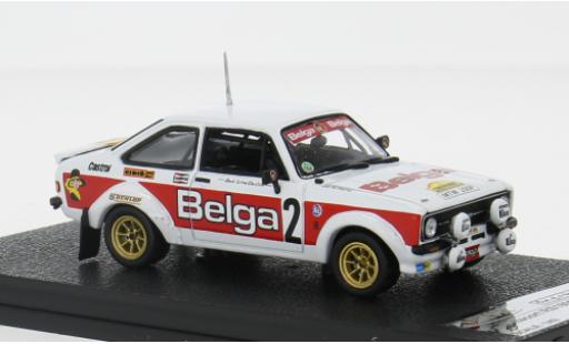 Miniature Ford Escort 1/43 Vitesse MKII RS 1800 No.2 Belga Rallye du Condroz 1979 1:43 Ford Escort 1/43 Vitesse MKII RS 1800 No.2 Belga Rallye du Condroz 1979 1:43 miniature