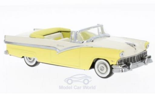 Miniature Ford Fairlane 1956 1/43 Vitesse Cabriolet jaune/beige 1956 Ford Fairlane 1956 1/43 Vitesse Cabriolet jaune/beige 1956 miniature