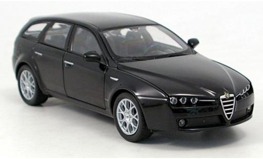 Miniature Alfa Romeo 159 1/24 Welly Sportwagon noire 1:24 Alfa Romeo 159 1/24 Welly Sportwagon noire 1:24 miniature