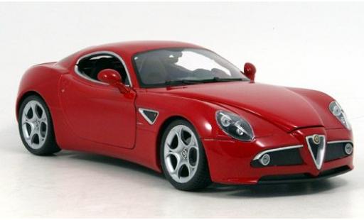 Miniature Alfa Romeo 8C 1/18 Welly Competizione dkl.-rouge 1:18 Alfa Romeo 8C 1/18 Welly Competizione dkl.-rouge 1:18 miniature