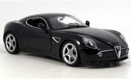 Miniature Alfa Romeo 8C 1/18 Welly Competizione noire 1:18 Alfa Romeo 8C 1/18 Welly Competizione noire 1:18 miniature