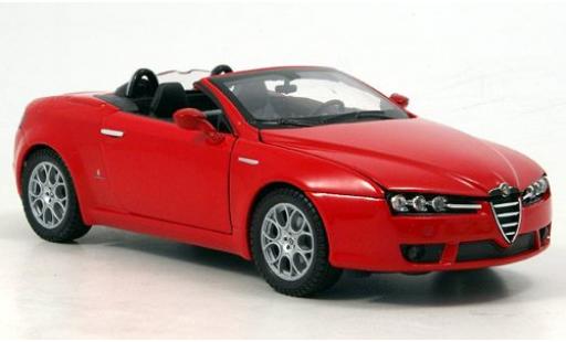 Miniature Alfa Romeo Spider 1/24 Welly rouge 1:24 Alfa Romeo Spider 1/24 Welly rouge 1:24 miniature