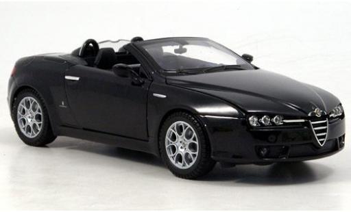 Miniature Alfa Romeo Spider 1/24 Welly noire offen 1:24 Alfa Romeo Spider 1/24 Welly noire offen 1:24 miniature