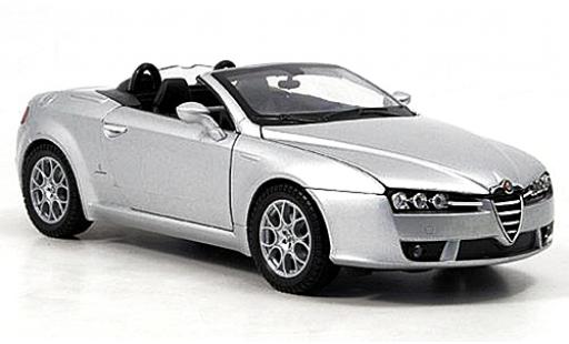 Miniature Alfa Romeo Spider 1/24 Welly grise 1:24 Alfa Romeo Spider 1/24 Welly grise 1:24 miniature