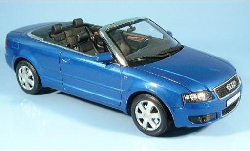 Miniature Audi A4 1/18 Welly met. bleue 2002 1:18 Audi A4 1/18 Welly met. bleue 2002 1:18 miniature