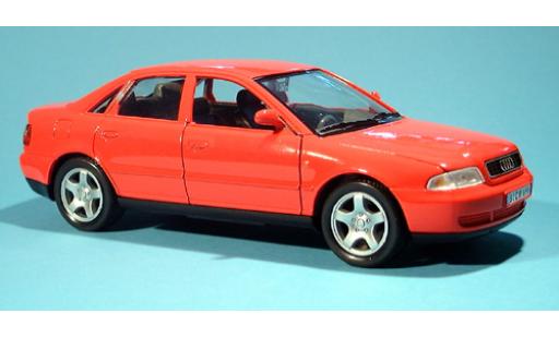 Miniature Audi A4 1/24 Welly rouge 1:24 Audi A4 1/24 Welly rouge 1:24 miniature