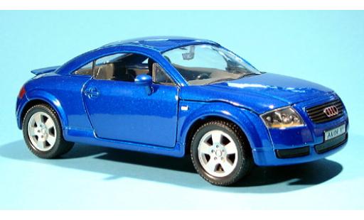 Miniature Audi TT 1/24 Welly met. bleue 1:24 Audi TT 1/24 Welly met. bleue 1:24 miniature
