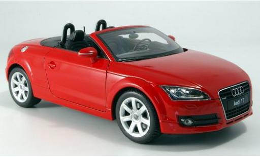 Miniature Audi TT 1/18 Welly Roadster rouge offen 1:18 Audi TT 1/18 Welly Roadster rouge offen 1:18 miniature