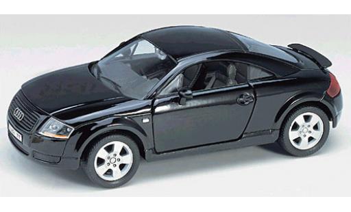 Miniature Audi TT 1/24 Welly noire 1:24 Audi TT 1/24 Welly noire 1:24 miniature