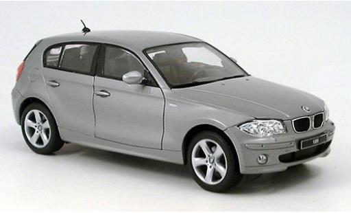 Miniature Bmw 120 1/18 Welly i grise 1:18 Bmw 120 1/18 Welly i grise 1:18 miniature