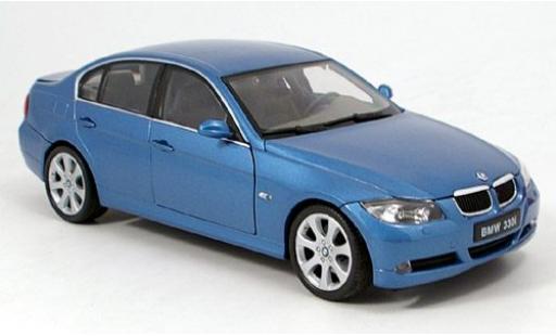 Miniature Bmw 330 1/18 Welly i met.-bleue 1:18 Bmw 330 1/18 Welly i met.-bleue 1:18 miniature