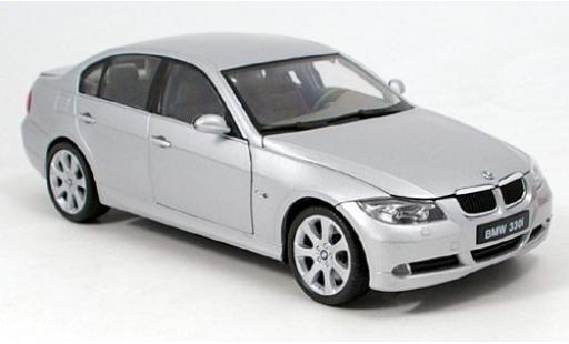 Miniature Bmw 330 1/18 Welly i grise 1:18 Bmw 330 1/18 Welly i grise 1:18 miniature
