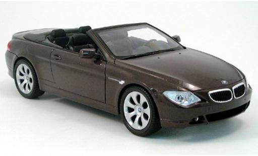 Miniature Bmw 645 1/18 Welly CI Cabriolet rouge 2004 1:18 Bmw 645 1/18 Welly CI Cabriolet rouge 2004 1:18 miniature