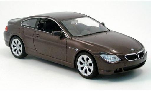 Miniature Bmw 645 1/24 Welly CI met. dk. rouge 2004 1:24 Bmw 645 1/24 Welly CI met. dk. rouge 2004 1:24 miniature