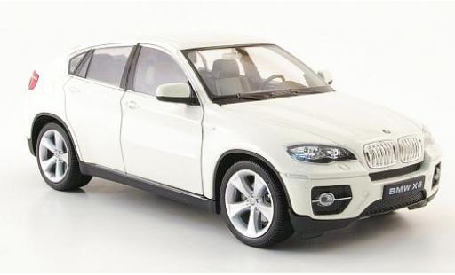 Miniature Bmw X6 1/24 Welly blanche 1:24 Bmw X6 1/24 Welly blanche 1:24 miniature