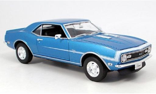 Miniature Chevrolet Camaro 1/18 Welly SS 396 bleue 1968 1:18 Chevrolet Camaro 1/18 Welly SS 396 bleue 1968 1:18 miniature