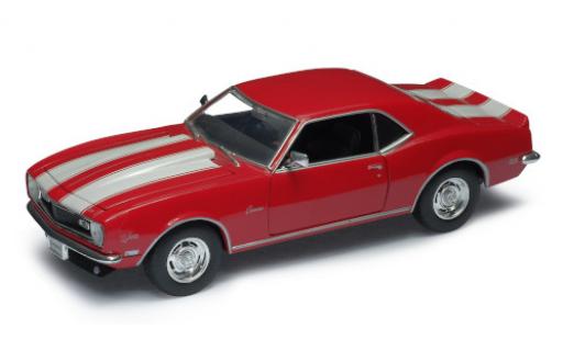 Miniature Chevrolet Camaro 1/24 Welly Z28 rouge/blanche 1968 1:24 Chevrolet Camaro 1/24 Welly Z28 rouge/blanche 1968 1:24 miniature