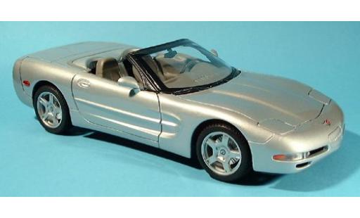 Miniature Chevrolet Corvette 1/18 Welly Cabrio grise 1999 1:18 Chevrolet Corvette 1/18 Welly Cabrio grise 1999 1:18 miniature