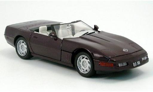 Miniature Chevrolet Corvette 1/24 Welly dk. lila 1995 1:24 Chevrolet Corvette 1/24 Welly dk. lila 1995 1:24 miniature