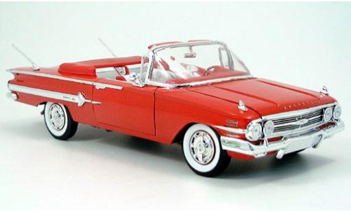 Miniature Chevrolet Impala 1/18 Welly Cabriolet rouge 1960 1:18 Chevrolet Impala 1/18 Welly Cabriolet rouge 1960 1:18 miniature