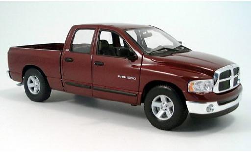 Miniature Dodge RAM 1/18 Welly Ram 1500 Quad met. rouge 1:18 Dodge RAM 1/18 Welly Ram 1500 Quad met. rouge 1:18 miniature