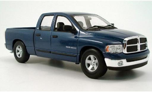 Miniature Dodge RAM 1/18 Welly met. bleue 2002 1:18 Dodge RAM 1/18 Welly met. bleue 2002 1:18 miniature