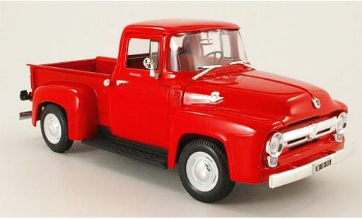 Miniature Ford F-1 1/18 Welly 00 Pick Up rouge 1956 1:18 Ford F-1 1/18 Welly 00 Pick Up rouge 1956 1:18 miniature