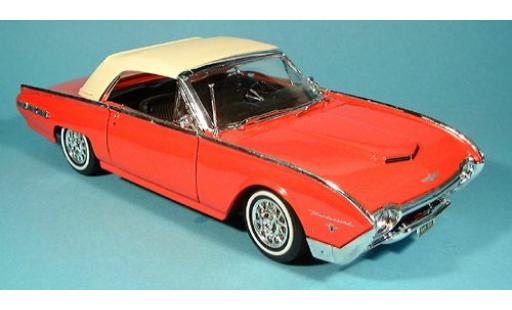 Miniature Ford Thunderbird 1/18 Welly Roadster rouge 1962 1:18 Ford Thunderbird 1/18 Welly Roadster rouge 1962 1:18 miniature