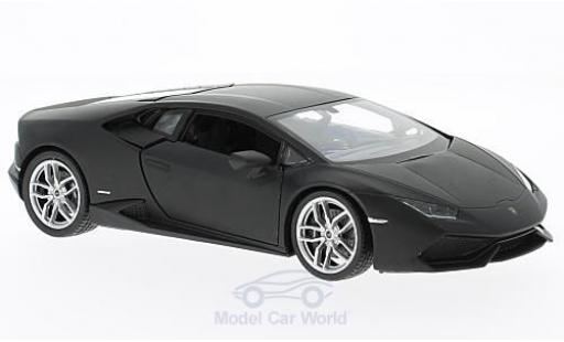 Miniature Lamborghini Huracan 1/24 Welly LP 610-4 matt-noire Lamborghini Huracan 1/24 Welly LP 610-4 matt-noire miniature