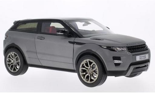 Miniature Land Rover Range Rover 1/18 Welly Evoque matt-grise/noire GTA Edition Land Rover Range Rover 1/18 Welly Evoque matt-grise/noire GTA Edition miniature
