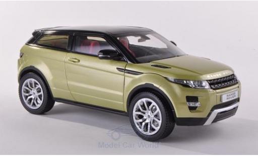 Miniature Land Rover Range Rover 1/18 Welly Evoque metallise verte/noire ohne Vitrine Land Rover Range Rover 1/18 Welly Evoque metallise verte/noire ohne Vitrine miniature