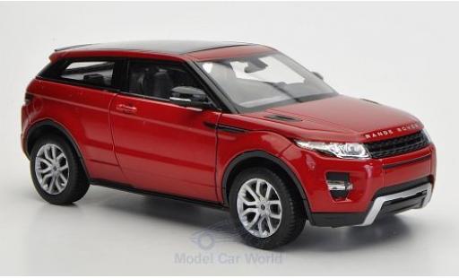 Miniature Land Rover Range Rover 1/24 Welly Evoque metallise rouge ohne Vitrine Land Rover Range Rover 1/24 Welly Evoque metallise rouge ohne Vitrine miniature