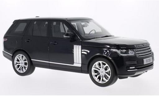 Miniature Land Rover Range Rover 1/18 Welly metallise noire 2013 GTA Edition Land Rover Range Rover 1/18 Welly metallise noire 2013 GTA Edition miniature