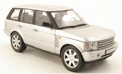 Miniature Land Rover Range Rover 1/18 Welly grise 1:18 Land Rover Range Rover 1/18 Welly grise 1:18 miniature