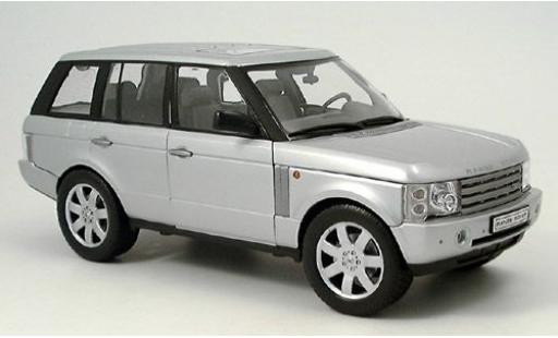 Miniature Land Rover Range Rover 1/18 Welly grise 2003 1:18 Land Rover Range Rover 1/18 Welly grise 2003 1:18 miniature