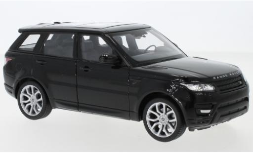 Miniature Land Rover Range Rover 1/24 Welly Sport noire Land Rover Range Rover 1/24 Welly Sport noire miniature
