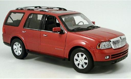 Miniature Lincoln Navigator 1/18 Welly rouge 2005 1:18 Lincoln Navigator 1/18 Welly rouge 2005 1:18 miniature