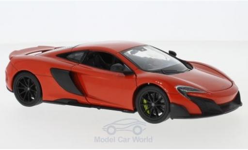 Miniature McLaren 675 1/24 Welly LT rouge McLaren 675 1/24 Welly LT rouge miniature