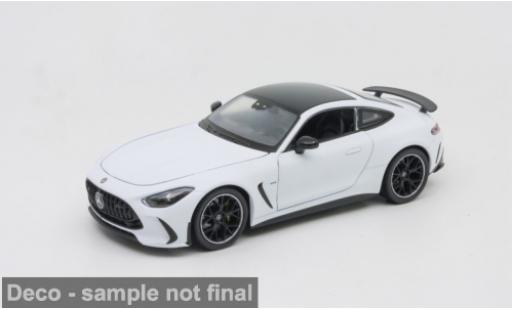 Miniature Mercedes AMG GT 1/24 Welly blanche/noire 1:24 Mercedes AMG GT 1/24 Welly blanche/noire 1:24 miniature