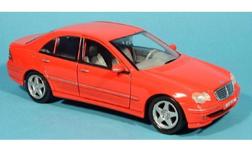 Miniature Mercedes Classe C 1/24 Welly rouge 2001 1:24 Mercedes Classe C 1/24 Welly rouge 2001 1:24 miniature