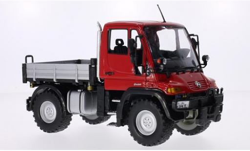 Miniature Mercedes Unimog 1/24 Welly U400 rouge 1:24 Mercedes Unimog 1/24 Welly U400 rouge 1:24 miniature
