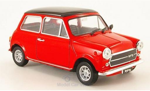 Miniature Mini Cooper 1/24 Welly 1300 rouge/noire 1974 ohne Vitrine Mini Cooper 1/24 Welly 1300 rouge/noire 1974 ohne Vitrine miniature
