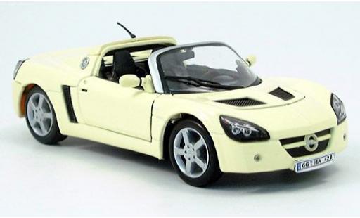 Miniature Opel Speedster 1/24 Welly jaune 1:24 Opel Speedster 1/24 Welly jaune 1:24 miniature