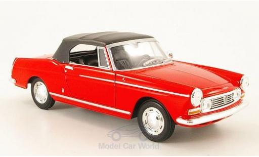 Miniature Peugeot 404 Cabriolet 1/24 Welly Cabriolet rouge 1963 geschlossen Peugeot 404 Cabriolet 1/24 Welly Cabriolet rouge 1963 geschlossen miniature