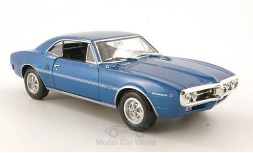 Miniature Pontiac Firebird 1/24 Welly metallise bleue 1967 ohne Vitrine Pontiac Firebird 1/24 Welly metallise bleue 1967 ohne Vitrine miniature