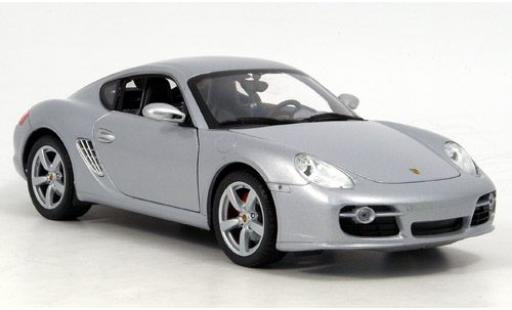 Miniature Porsche Cayman 1/18 Welly grise 1:18 Porsche Cayman 1/18 Welly grise 1:18 miniature